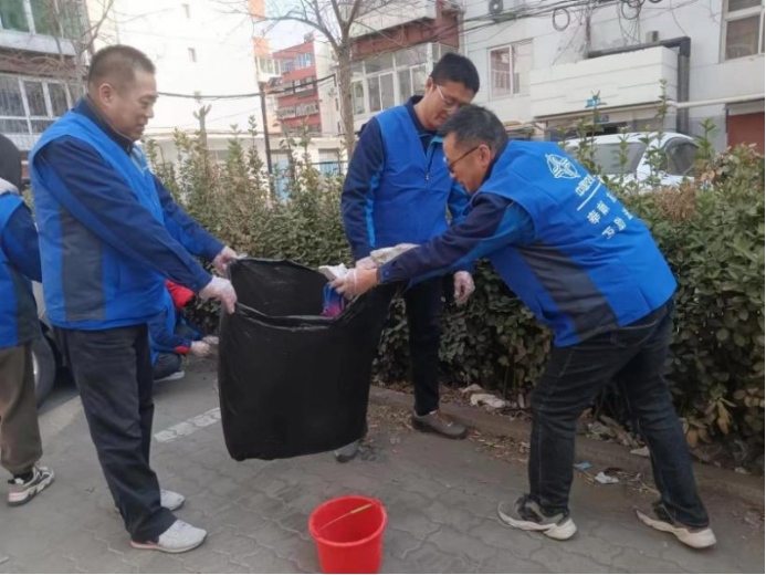 中交一航局五公司安装工程处党支部开展学雷锋志愿服务活动