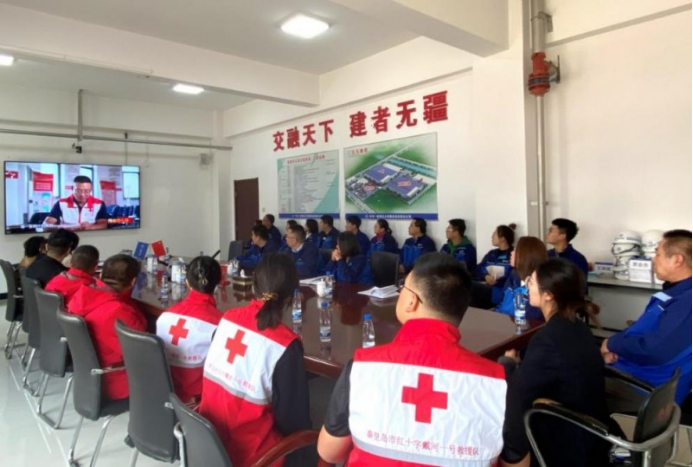 中交一航局五公司组织员工积极参加“防走失文化”知识讲座