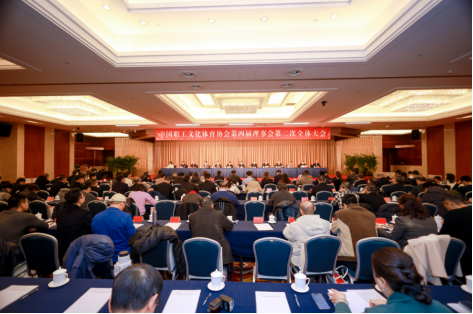 中国职工文化体育协会四届二次理事会议在京召开