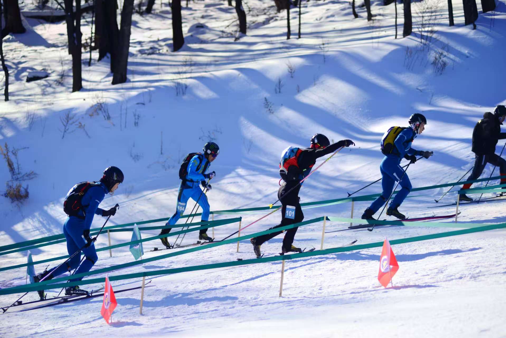 2024年全国滑雪登山锦标赛吉林北大湖开赛