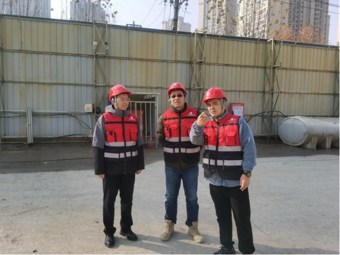 狠抓落实整改丨中建东孚华中公司开展在建项目冬季施工安全生产大检查