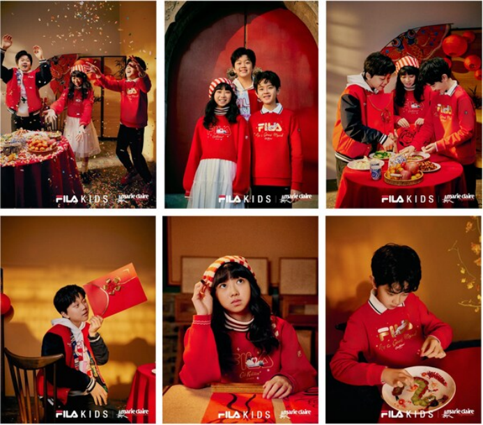 花赞新年！FILA KIDS新年限定系列，花式开启好「巳」新篇章