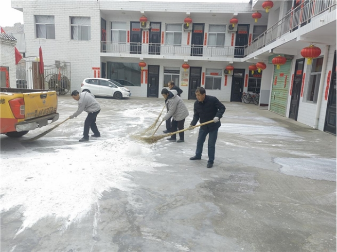 地电柳林分公司： 战冰雪保供电，守护万家灯火
