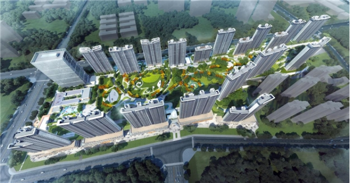 中建·轨交·山海境项目实景示范区加速开发打造西安TOD新标杆