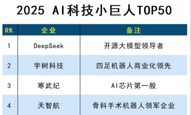 Testin云测入选“2025 AI科技小巨人TOP50”