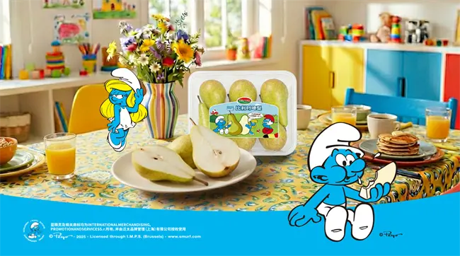 献给每个家庭的童话美味：Truval比利时啤梨蓝精灵联名款登陆山姆