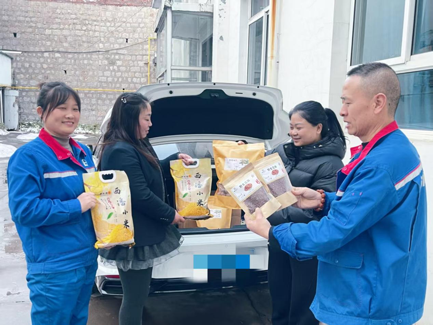 中国石化山西阳泉公司开展消费帮扶活动