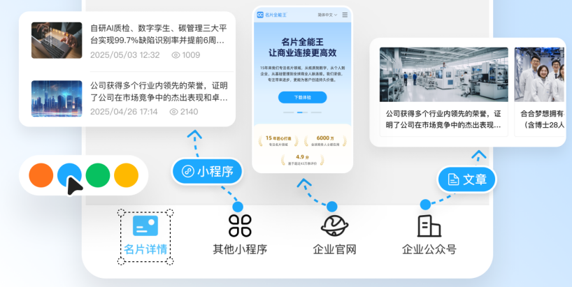名片全能王推出&ldquo;高定名片&rdquo;体验，携手上海国展集团重塑数智化会展新生态