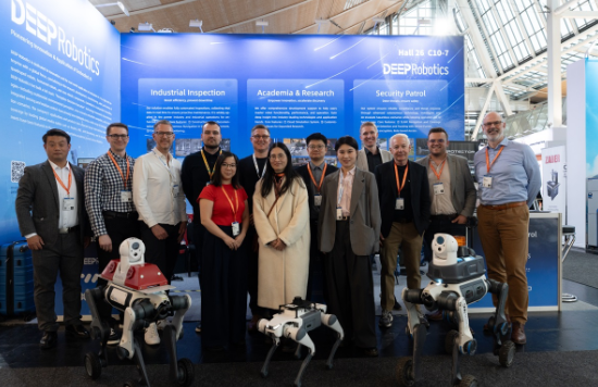 中国智造闪耀国际舞台！云深处科技亮相汉诺威工博会