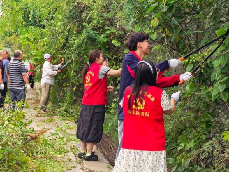 中国石化山西阳泉公司开展&ldquo;企地党建联动&nbsp;共建整洁家园&rdquo;环境整治专项行动