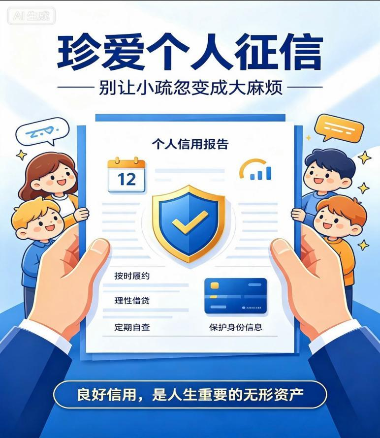 珍爱个人信用 守护您的&ldquo;经济身份证&rdquo;