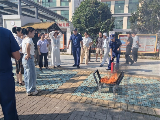 筑牢安全防线 守护幼儿成长&mdash;&mdash;石城县春天幸福里公立幼儿园开展消防安全  演练活动