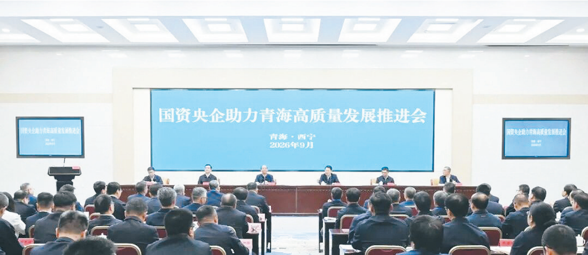 央地联动激活青海高质量发展新动能